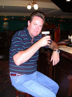 Scott Murphy and a pint of Beamish