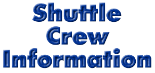 Shuttle Crew Information