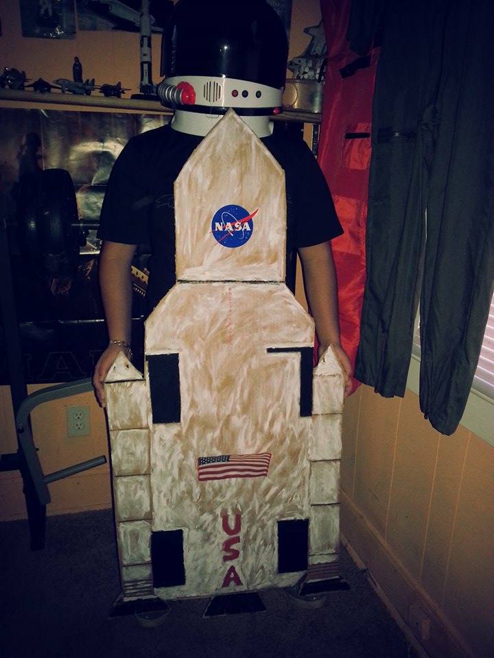 diy nasa costume