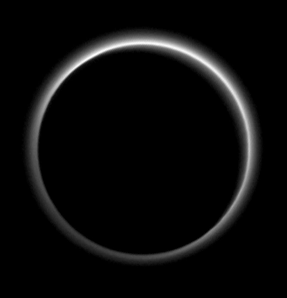 Nightside of Pluto