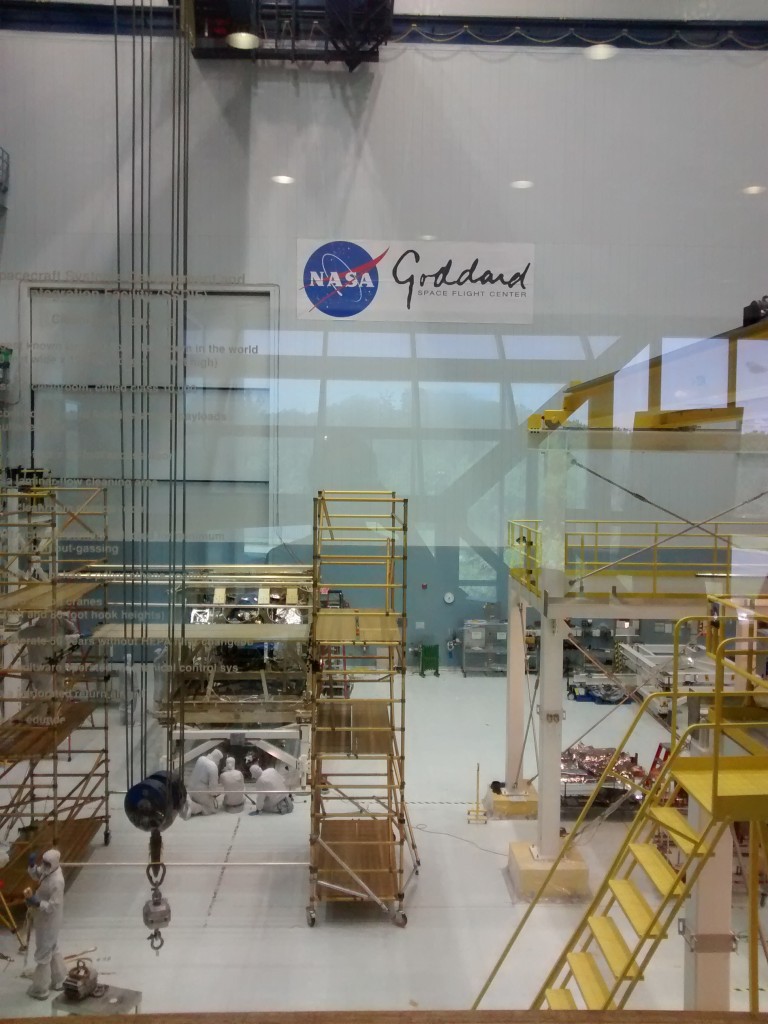 Class 10,000 clean room at NASA Goddard