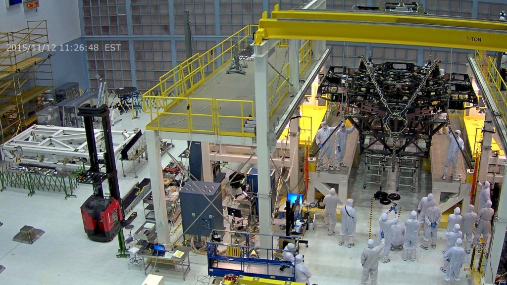 JWST in the Assembly Stand