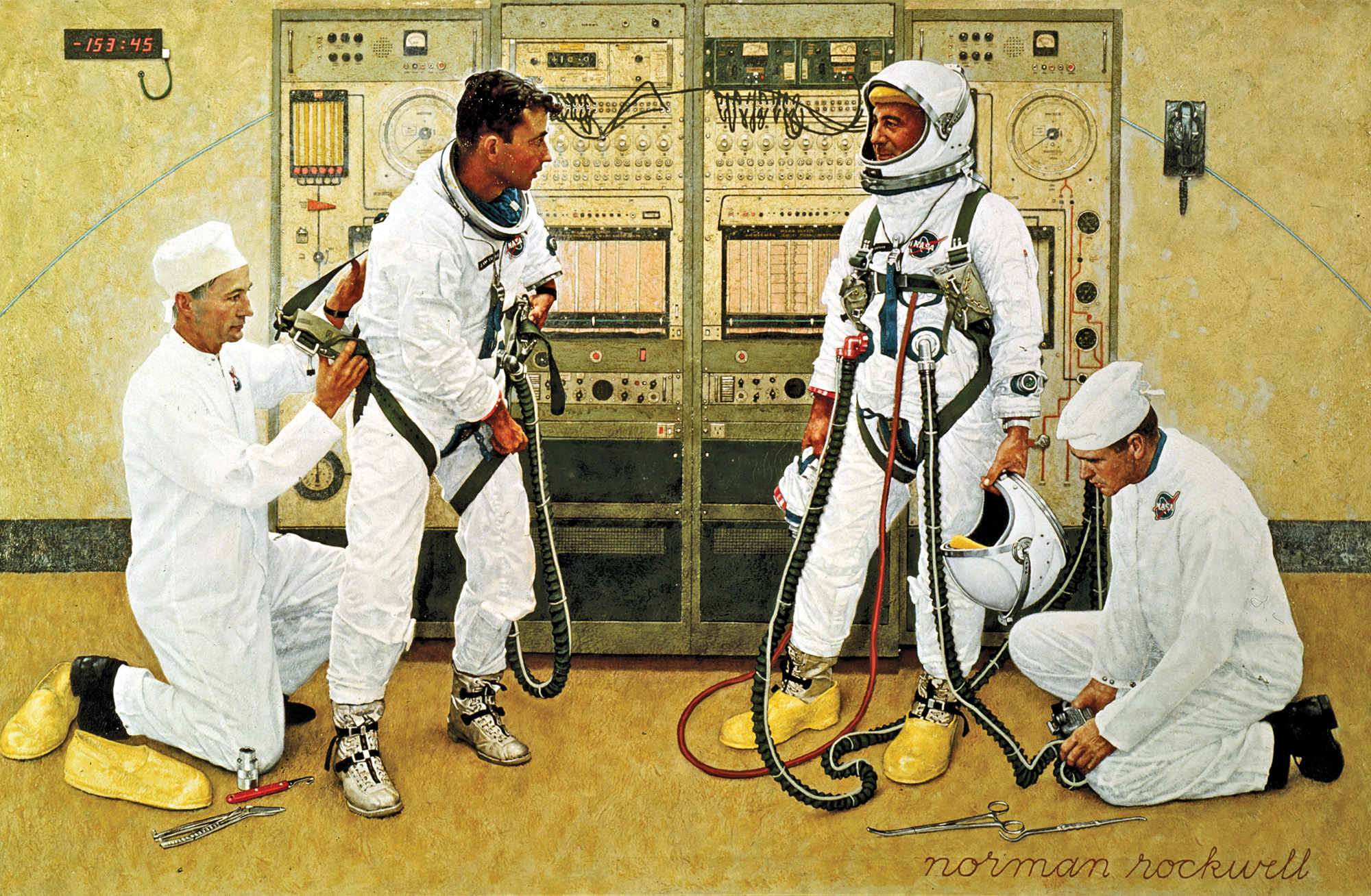 Norman Rockwell, Grissom and Young