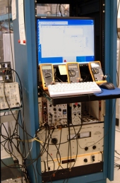 test console in lab