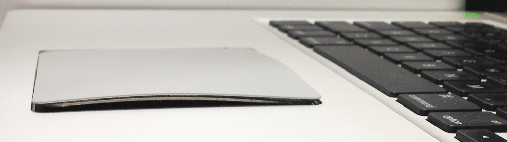 MacBook Pro6,2 trackpad