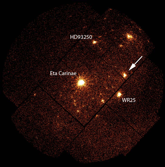 XMM image of the X-ray flare source on 2015
        July 16