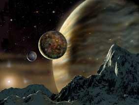 Artist's Concept of a Planetary System