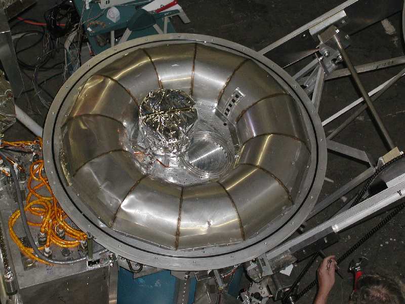 Photon's eye view of 2003 payload