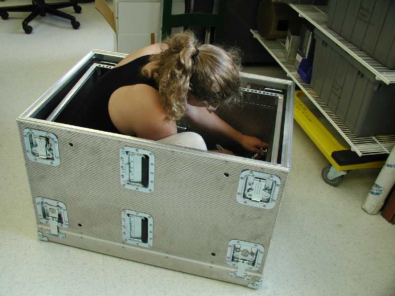 Sarah in a box