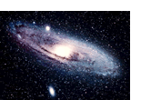 small image of the Andromeda galaxy