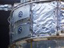 View of Hubble insulation during Servicing Mission 3B