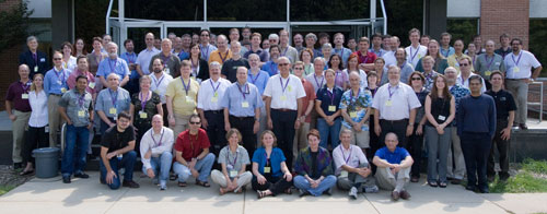 Participants in the IXO meeting at Goddard Space Flight Center in August 2008