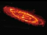 Infrared Andromeda galaxy