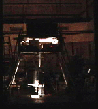 Instrument running at night