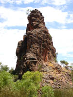 Narrow side of Corroboree Rock