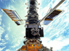 Photograph of Hubble taken on Servicing Mission 3B