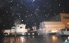 Despite foul weather, the first shipment of Hubble SM4 flight hardware departed the truck lock of Building 29 at NASA's Goddard Space Flight Center before dawn on July 14, bound for Kennedy Space Center.