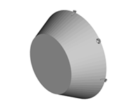 TESS Spacecraft Cone showing where it attaches to the body.