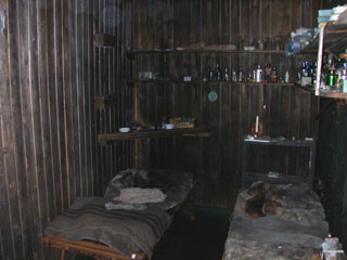  Inside Scott's Hut 