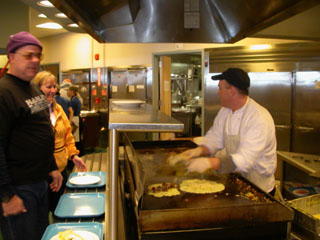 Breakfast Omelet Station