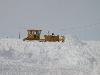 D8 Bulldozer at work