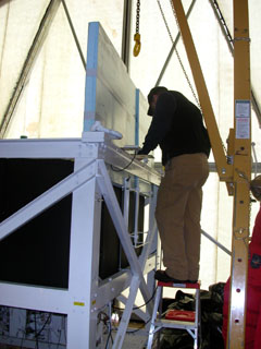 Installation of the Thermal Shield