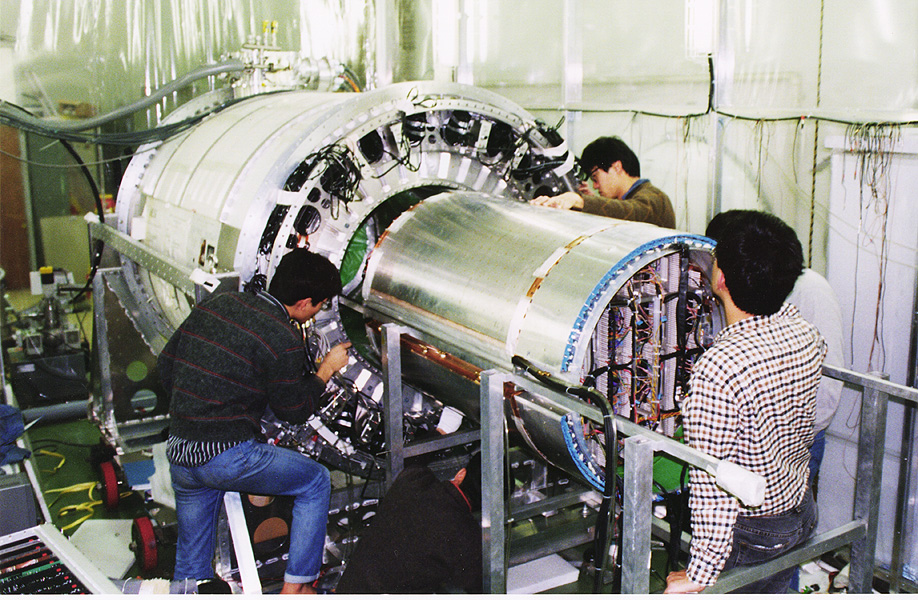 BESS being assembled in a lab