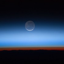 ISS Photo of the Moon