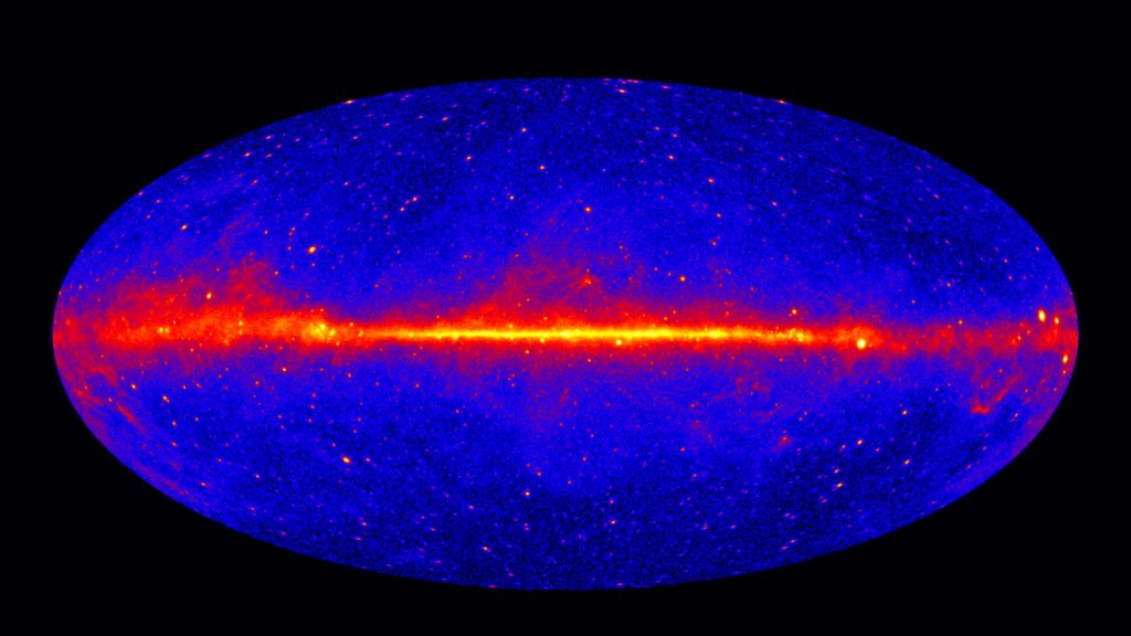 Fermi LAT 60-month image